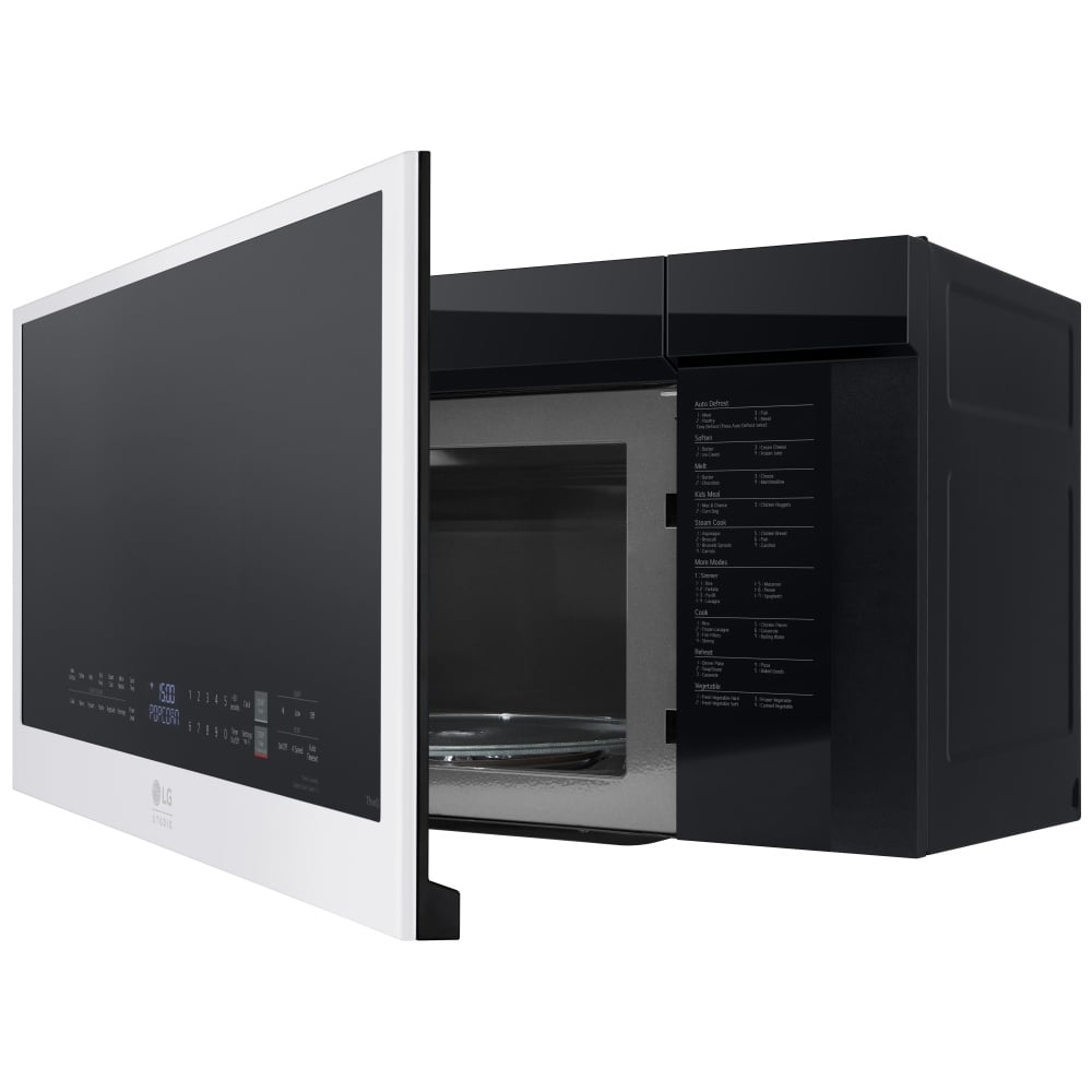 LG Studio Essence White 2.0 cu.ft. Smart Over-the-Range Microwave Oven MVES2033N