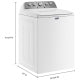 Maytag Washer MVW5035MW Washer & Gas Dryer MGD5030MW