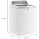 Maytag Washer MVW5430MW & Gas Dryer MGD5430MW