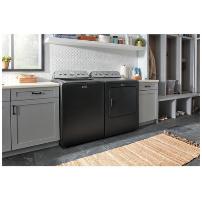 Maytag MVW5435PBK Top Load Washer, Agitator, 5.5 cu. ft. Washer Capacity, 11 Wash Cycles, 5 Temperature Settings, 770 RPM Washer Spin Speed