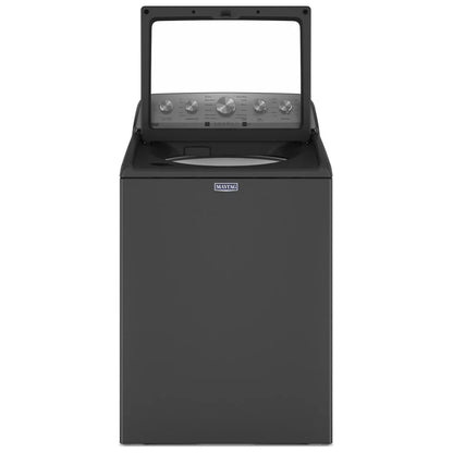 Maytag MVW5435PBK Top Load Washer, Agitator, 5.5 cu. ft. Washer Capacity, 11 Wash Cycles, 5 Temperature Settings, 770 RPM Washer Spin Speed
