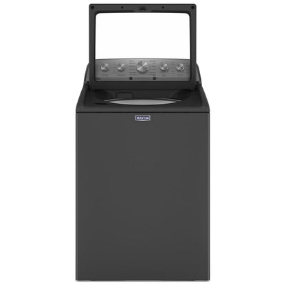 Maytag MVW5435PBK Top Load Washer, Agitator, 5.5 cu. ft. Washer Capacity, 11 Wash Cycles, 5 Temperature Settings, 770 RPM Washer Spin Speed
