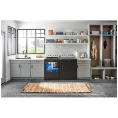 Maytag MVW5435PBK Top Load Washer, Agitator, 5.5 cu. ft. Washer Capacity, 11 Wash Cycles, 5 Temperature Settings, 770 RPM Washer Spin Speed