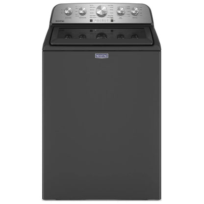Maytag MVW5435PBK Top Load Washer, Agitator, 5.5 cu. ft. Washer Capacity, 11 Wash Cycles, 5 Temperature Settings, 770 RPM Washer Spin Speed