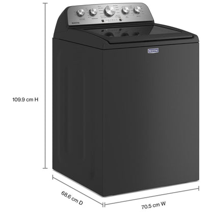 Maytag MVW5435PBK Top Load Washer, Agitator, 5.5 cu. ft. Washer Capacity, 11 Wash Cycles, 5 Temperature Settings, 770 RPM Washer Spin Speed