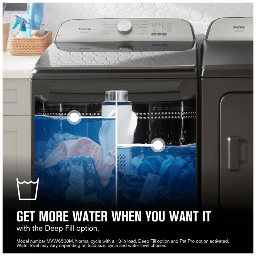 Maytag MVW6500MBK Top Load Washer