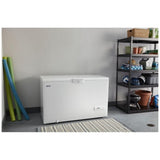 Maytag MZC5216LW Chest Freezer, 55.25 inch Width, 16 cu. ft. Capacity, Manual, Interior Light (Freezer), Convertible Fridge/Freezer, White colour