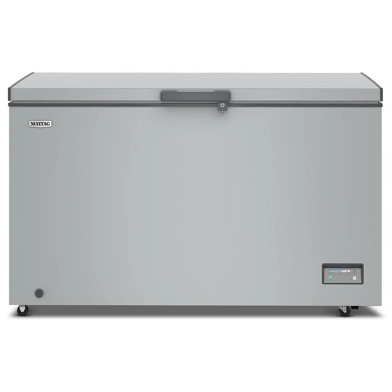 Maytag MZCC4316TG Chest Freezer, 60 inch Width, 16 cu. ft. Capacity, Manual, Interior Light (Freezer), Convertible Fridge/Freezer, Glacier Grey colour