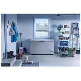 Maytag MZCC4316TG Chest Freezer, 60 inch Width, 16 cu. ft. Capacity, Manual, Interior Light (Freezer), Convertible Fridge/Freezer, Glacier Grey colour