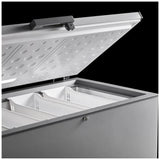 Maytag MZCC4316TG Chest Freezer, 60 inch Width, 16 cu. ft. Capacity, Manual, Interior Light (Freezer), Convertible Fridge/Freezer, Glacier Grey colour