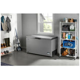 Maytag MZCC4316TG Chest Freezer, 60 inch Width, 16 cu. ft. Capacity, Manual, Interior Light (Freezer), Convertible Fridge/Freezer, Glacier Grey colour