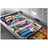 Maytag MZCC4316TG Chest Freezer, 60 inch Width, 16 cu. ft. Capacity, Manual, Interior Light (Freezer), Convertible Fridge/Freezer, Glacier Grey colour