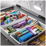 Maytag MZCC4316TG Chest Freezer, 60 inch Width, 16 cu. ft. Capacity, Manual, Interior Light (Freezer), Convertible Fridge/Freezer, Glacier Grey colour