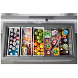 Maytag MZCC4316TG Chest Freezer, 60 inch Width, 16 cu. ft. Capacity, Manual, Interior Light (Freezer), Convertible Fridge/Freezer, Glacier Grey colour