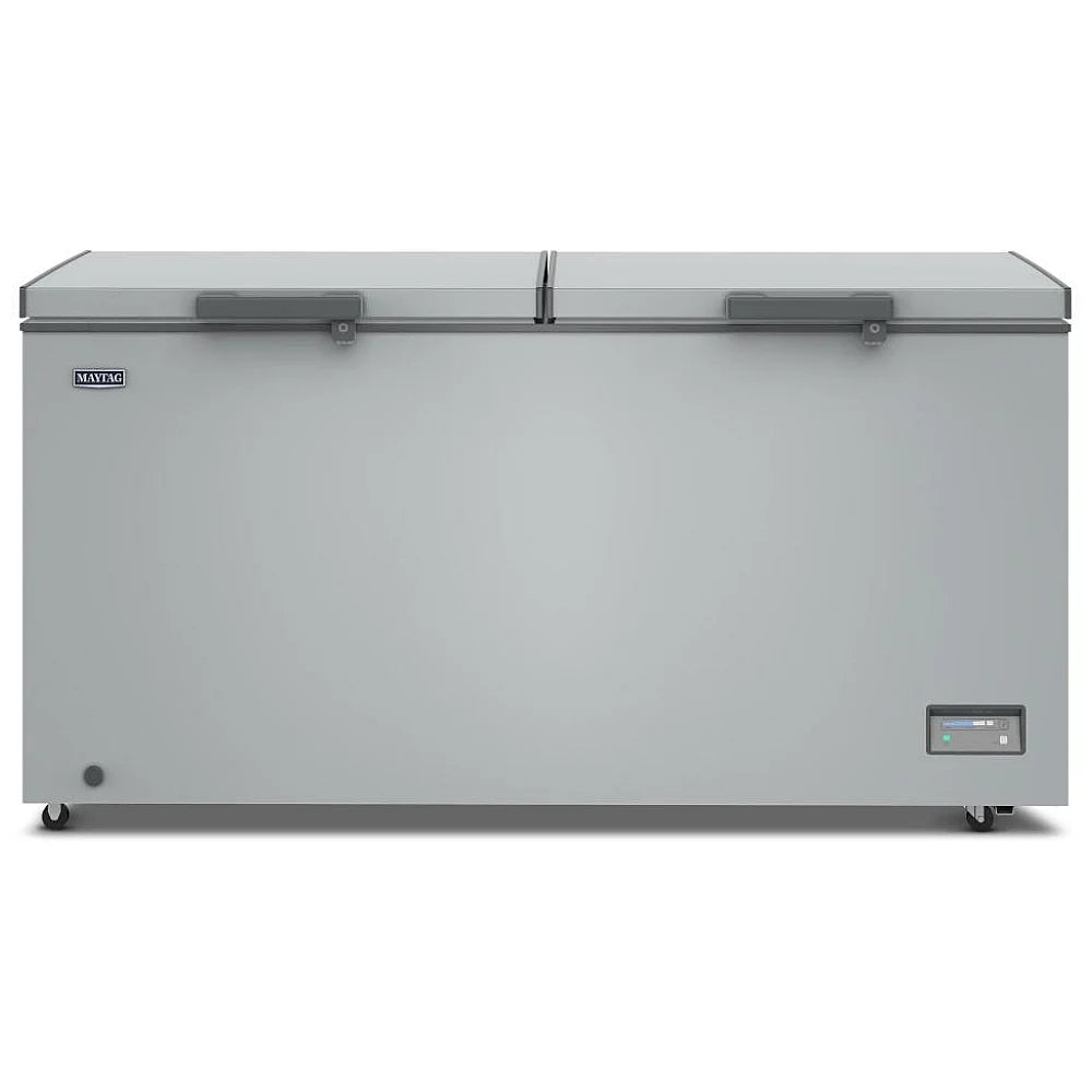 Whirlpool MZCC4319TG Chest Freezer, 66 inch Width, 19 cu. ft. Capacity, Manual, Interior Light (Freezer), Convertible Fridge/Freezer, Glacier Grey colour