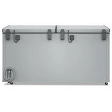 Whirlpool MZCC4319TG Chest Freezer, 66 inch Width, 19 cu. ft. Capacity, Manual, Interior Light (Freezer), Convertible Fridge/Freezer, Glacier Grey colour