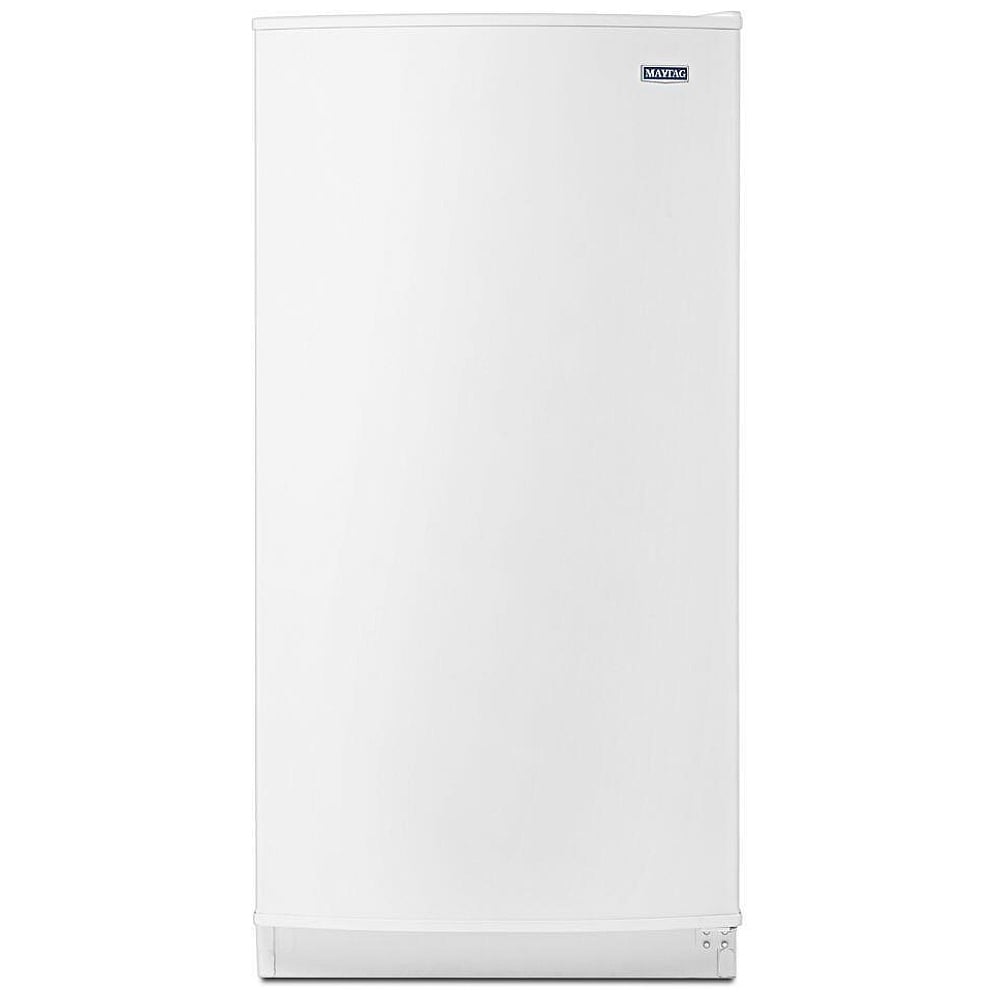 Maytag MZF34X16DW Upright Freezer, 30 inch Width, 16 cu. ft. Capacity, Automatic, Reversible Door, Interior Light (Freezer), White colour