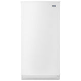 Maytag MZF34X16DW Upright Freezer, 30 inch Width, 16 cu. ft. Capacity, Automatic, Reversible Door, Interior Light (Freezer), White colour