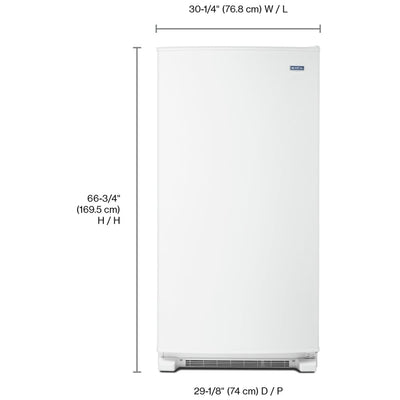 Maytag MZF34X18FW Upright Freezer
