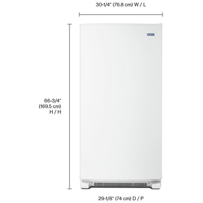 Maytag MZF34X18FW Upright Freezer