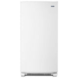 Maytag MZF34X20DW Upright Freezer, 33 inch Width, 20 cu. ft. Capacity, Automatic, Reversible Door, Interior Light (Freezer), White colour
