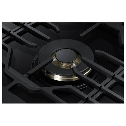 Samsung NA30N7755TG Gas Cooktop, 30 inch Exterior Width, 5 Burners, 22,000 BTU Highest Burner, Black Stainless Steel colour