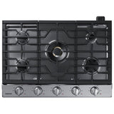 Samsung NA30N7755TS - NA30N7755TS/AA Gas Cooktop, 30 inch Exterior Width, 5 Burners, 22,000 BTU Highest Burner, Stainless Steel colour