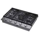 Samsung NA30N7755TS - NA30N7755TS/AA Gas Cooktop, 30 inch Exterior Width, 5 Burners, 22,000 BTU Highest Burner, Stainless Steel colour