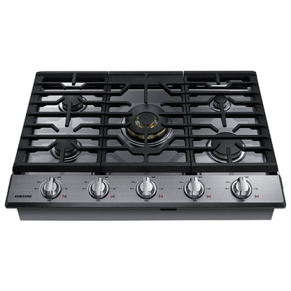 Samsung NA30N7755TS - 30" Gas Cooktop, 5 Burners, 22,000 BTU, Stainless Steel
