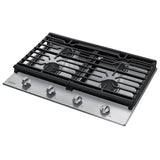 Samsung NA30R5310FS - NA30R5310FS/AA Gas Cooktop, 30 inch Exterior Width, 4 Burners, 17,000 BTU Highest Burner, Stainless Steel colour