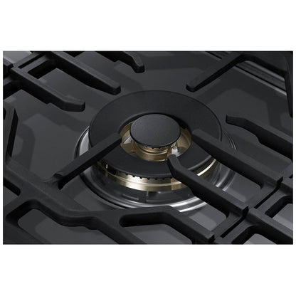 Samsung NA36N7755TS Gas Cooktop, 36 inch Exterior Width, 5 Burners, 22,000 BTU Highest Burner, Stainless Steel