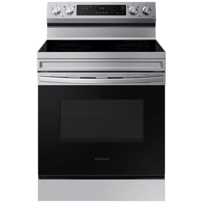 Samsung NE63A6111SS Electric Range | 6.3 cu. ft. Capacity, Stainless Steel, Smart Features