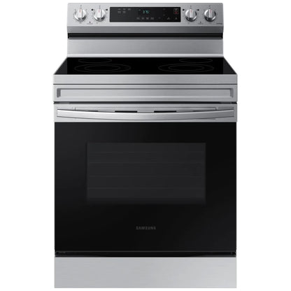 Samsung NE63A6111SS Electric Range | 6.3 cu. ft. Capacity, Stainless Steel, Smart Features