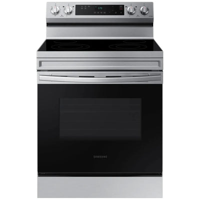 Samsung NE63A6111SS - NE63A6111SS/AC Electric Range, 6.3 cu. ft. Capacity, 30 inch Exterior Width, Storage Drawer, 3,300 Watts Highest Burner Element, Stainless Steel colour