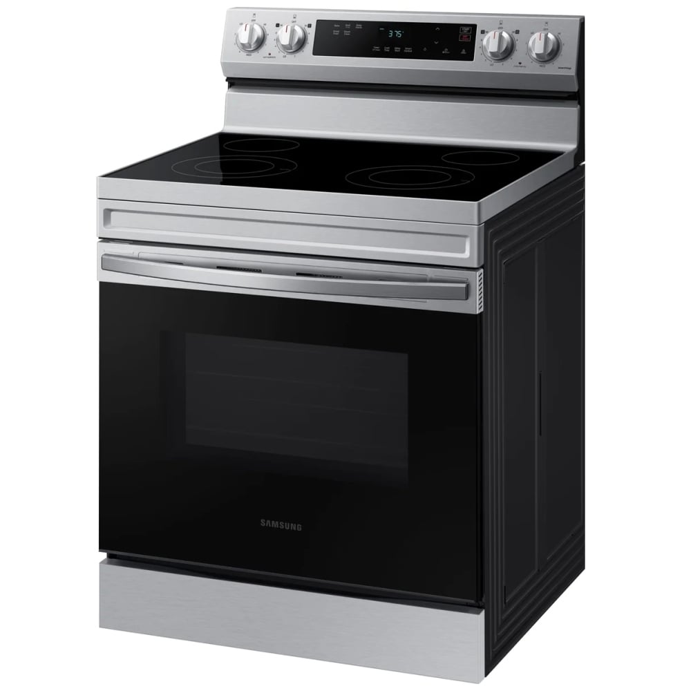 Samsung NE63A6111SS Electric Range | 6.3 cu. ft. Capacity, Stainless Steel, Smart Features