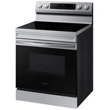 Samsung NE63A6111SS - NE63A6111SS/AC Electric Range, 6.3 cu. ft. Capacity, 30 inch Exterior Width, 4 Burners, Storage Drawer, Manual Clean, 3,300 W Highest Element, Stainless Steel colour