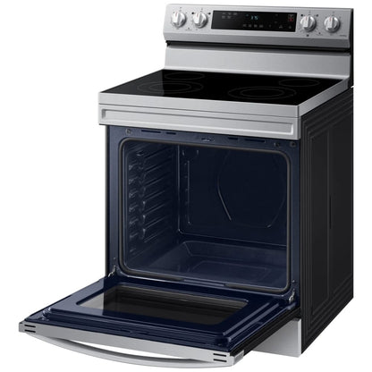 Samsung NE63A6111SS Electric Range | 6.3 cu. ft. Capacity, Stainless Steel, Smart Features