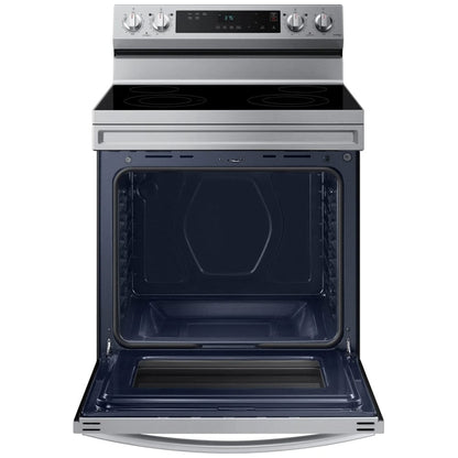 Samsung NE63A6111SS Electric Range | 6.3 cu. ft. Capacity, Stainless Steel, Smart Features