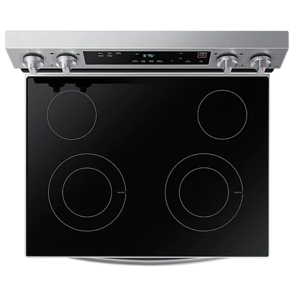 Samsung NE63A6111SS Electric Range | 6.3 cu. ft. Capacity, Stainless Steel, Smart Features