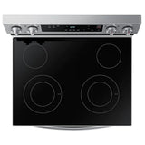 Samsung NE63A6111SS - NE63A6111SS/AC Electric Range, 6.3 cu. ft. Capacity, 30 inch Exterior Width, 4 Burners, Storage Drawer, Manual Clean, 3,300 W Highest Element, Stainless Steel colour