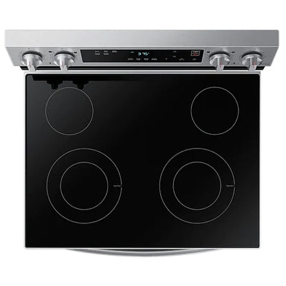 Samsung NE63A6111SS Electric Range | 6.3 cu. ft. Capacity, Stainless Steel, Smart Features