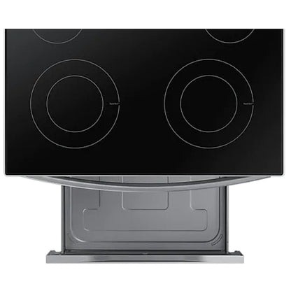 Samsung NE63A6111SS Electric Range | 6.3 cu. ft. Capacity, Stainless Steel, Smart Features