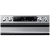 Samsung NE63A6111SS - NE63A6111SS/AC Electric Range, 6.3 cu. ft. Capacity, 30 inch Exterior Width, 4 Burners, Storage Drawer, Manual Clean, 3,300 W Highest Element, Stainless Steel colour