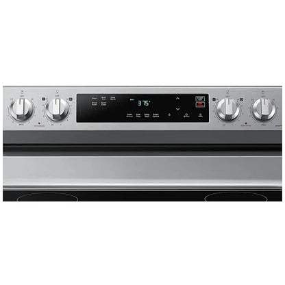 Samsung NE63A6111SS - NE63A6111SS/AC Electric Range, 6.3 cu. ft. Capacity, 30 inch Exterior Width, Storage Drawer, 3,300 Watts Highest Burner Element, Stainless Steel colour