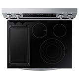 Samsung NE63A6711SS - NE63A6711SS/AC Electric Range, 6.3 cu. ft. Capacity, 30 inch Exterior Width, True Convection, 5 Burners, Storage Drawer, Yes, Self Clean, 3,000 W Highest Element, Stainless Steel colour
