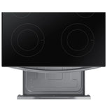 Samsung NE63F6510SR - NE63F6510SR/AC Electric Range, 6.3 cu. ft. Capacity, 30 inch Exterior Width, Convection, 4 Burners, Storage Drawer, Air Fry, Steam Clean, 3,300 W Highest Element, Stainless Steel colour, Rapid Boil™ Steam Clean