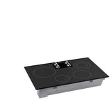 Bosch 500 Series Electric Cooktop, 30'' Black, NEM5066UC, Residual Heat Indicator