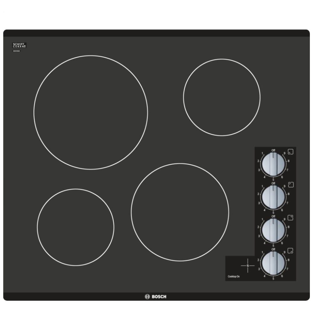 500 Series Electric Cooktop, 24'', Black, NEM5466UC