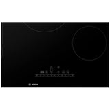 Bosch 800 Series NET8069UC Electric Cooktop, 30 inch Exterior Width, 4 Burners, Black colour