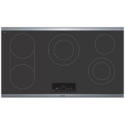 36" Electric Cooktop, 5 burner Bosch 800 Series NET8669SUC